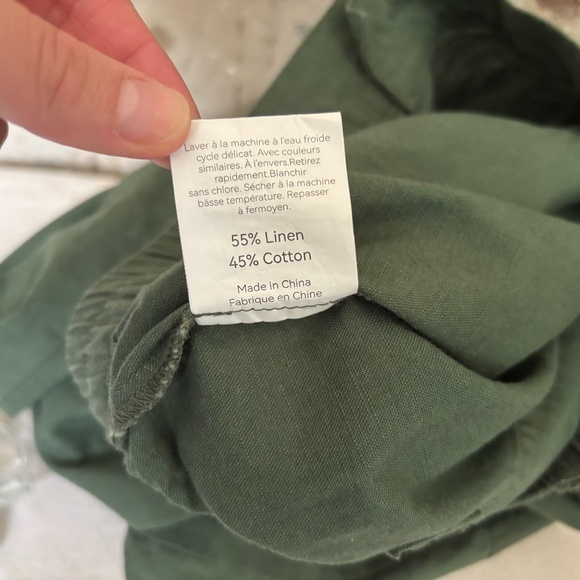 Lintico Lana Linen Retro Tapered Pocket Pants - Picture 6 of 6